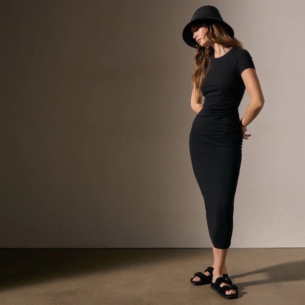 James Perse Ruched Bodycon Dress 2
